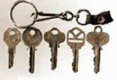 Key ring and keys
